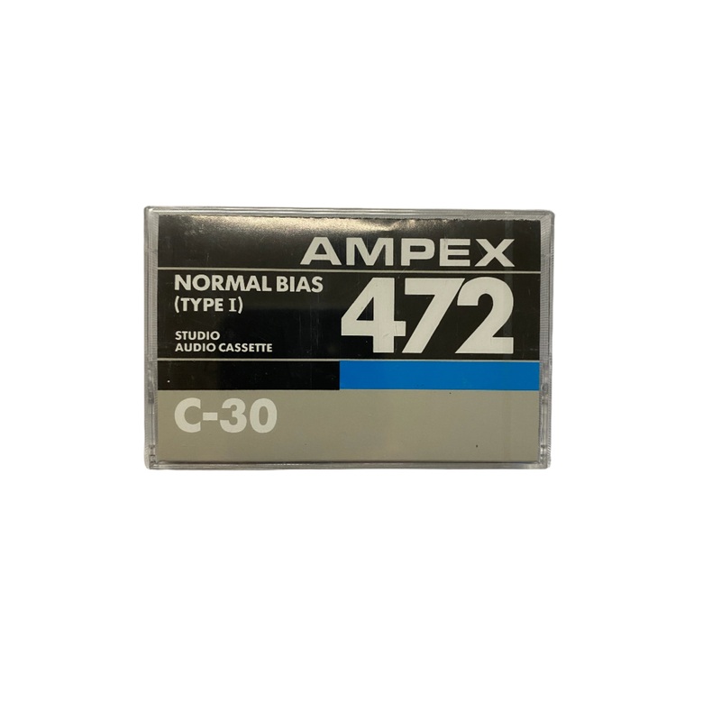 Ampex 472 Type I C-30 Blank Cassette