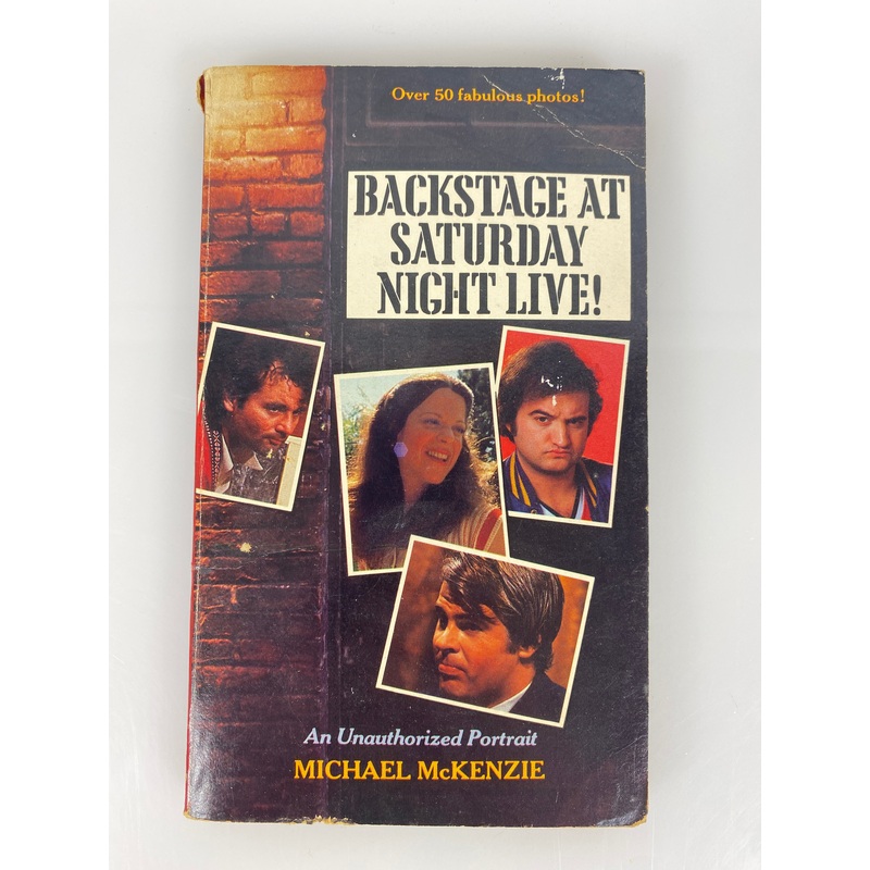 Backstage at Saturday Night Live Michael McKenzie Vintage Paperback 1980