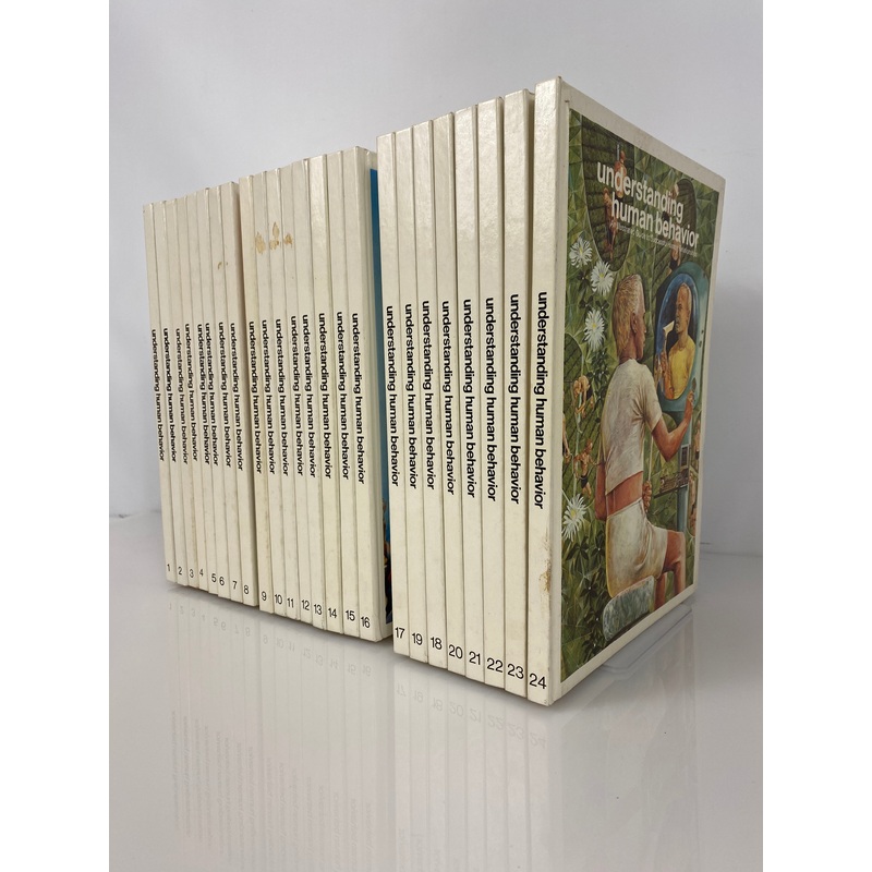 Complete 24 Volume Set: Understanding Human Behavior 1974 Columbia House HC
