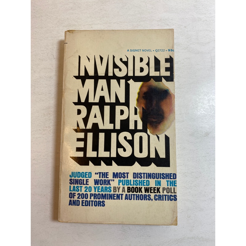 Invisible Man Ralph Ellison SC 1952