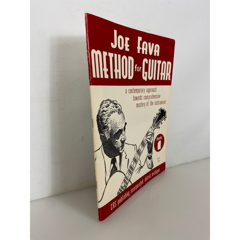 Joe Fava Method for Guitar Book 1 1963 CRS Publishing SC