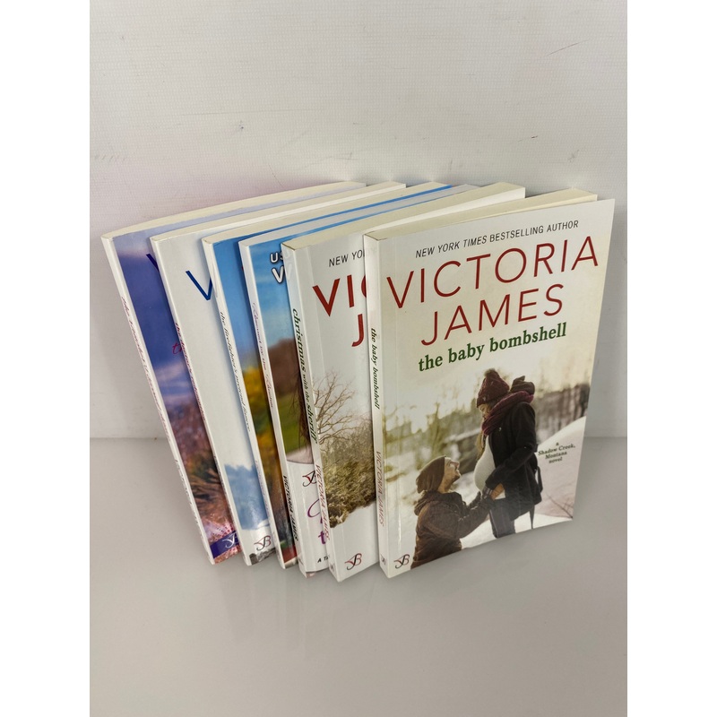 Lot of 6 Victoria James Romance Novels SC 2014-2018 SC