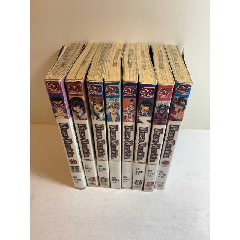 Lot of 8 Buso Renkin Manga 2-10 2006-2008