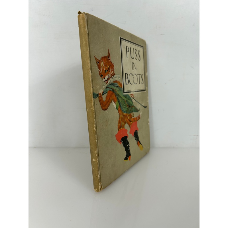 Puss In Boots Illustrated Julia Daniels 1920 1st Ed