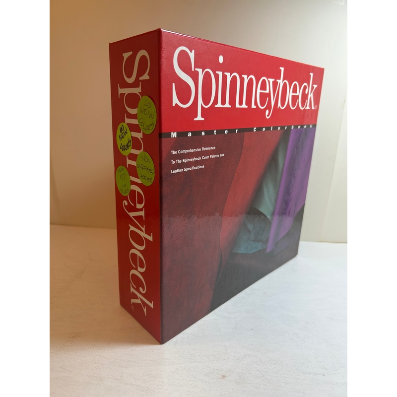 Spinneybeck Master Colorbook Antique Leather Sample Book