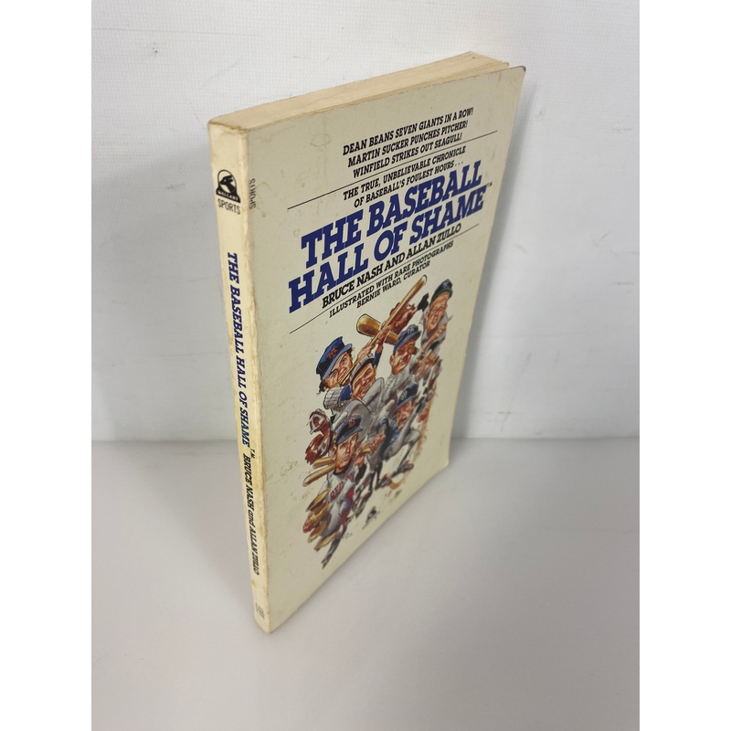 The Baseball Hall of Shame Nash and Zullo Paperback 1985