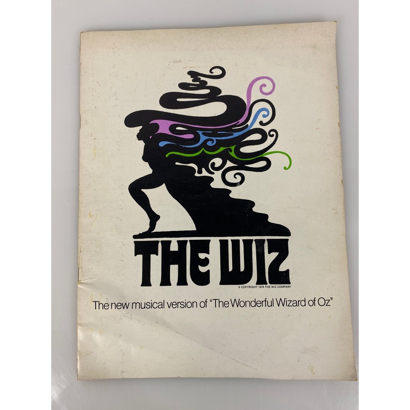 The Wiz Program 1978 (Wizard of Oz Musical) with ticket stubs