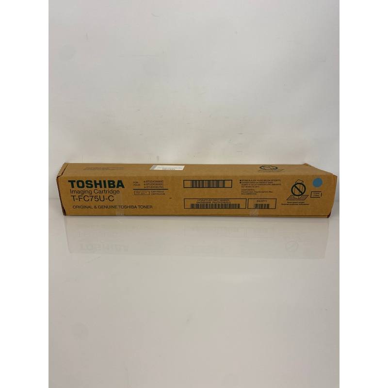 Toshiba T-FC75U-C Cyan Toner Cartridge