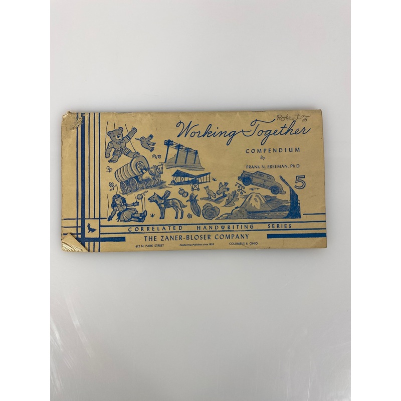 Working Together Compendium Handwriting Booklet 1954