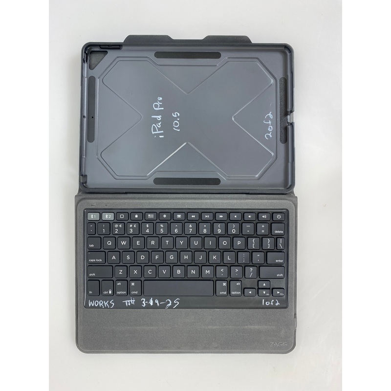 Zagg Black Rugged Messenger Case iPad Pro 10.5