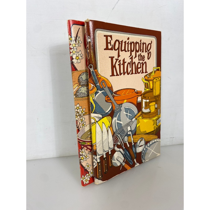 2 Vintage Irene Chalmers Cook Booklets: Equipping the Kitchen/Chinese Cookery