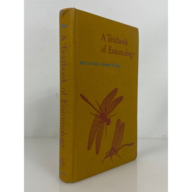 A Textbook of Entomology by Herbert Ross 1967 Third Printing HC