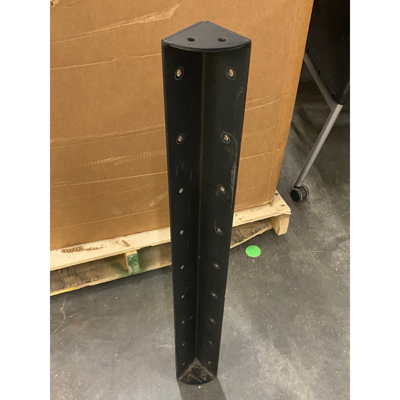 Black Steel Angle Bars with Adjustment Threads