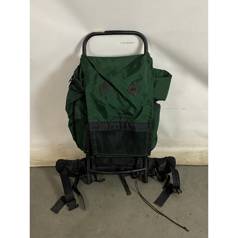 Camp Trails External Frame Green Hiking Backpack