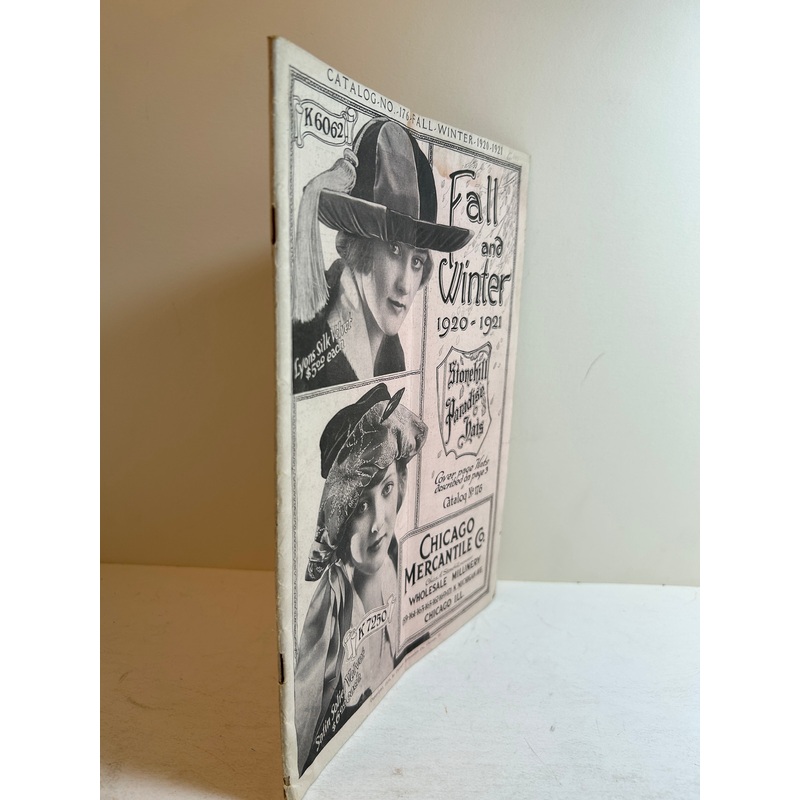 Chicago Mercantile Co Millinery Catalog No 176 c1920-1921