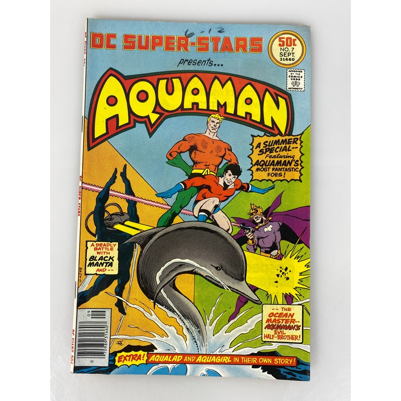 DC Superstars Presents Aquaman No 7 1976 DC Comics