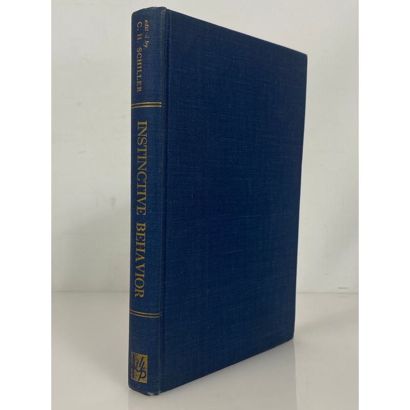 Instinctive Behavior by Schiller/Lashley 1957 Internat’l Universities Press HC