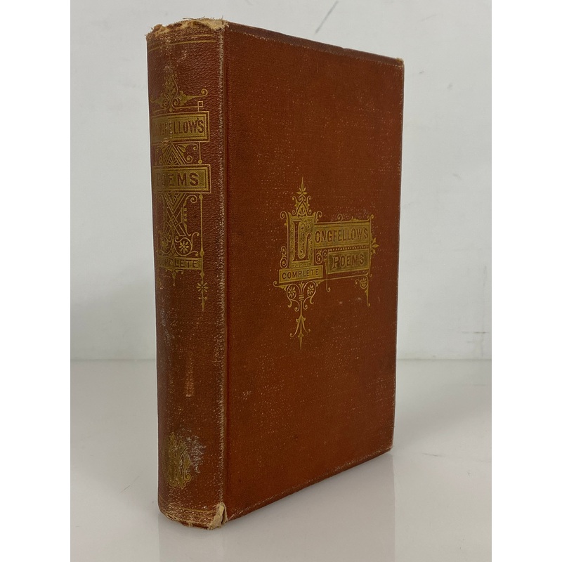 Longfellow’s Complete Poems Household Edition 1881 Antique HC