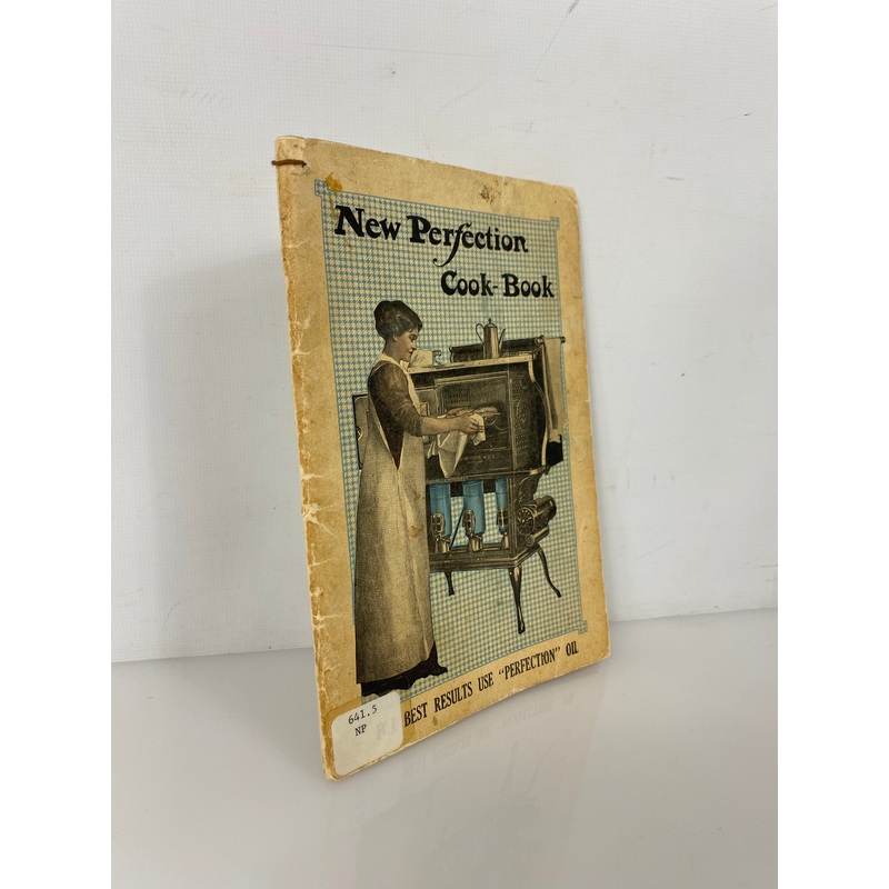 New Perfection Cook-Book 1912 The Cleveland Foundry Antique SC