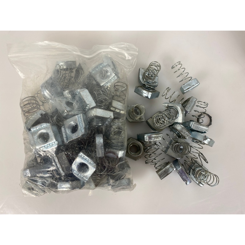 Nut Power Strut D 5/18 Spring 66 Count