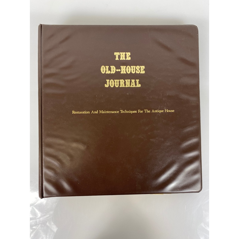 The Old-House Journal magazine/newsletter run 1973-1975 (complete run)