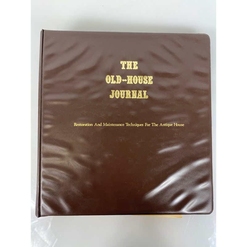 The Old-House Journal magazine/newsletter run 1976-1977 (complete run)