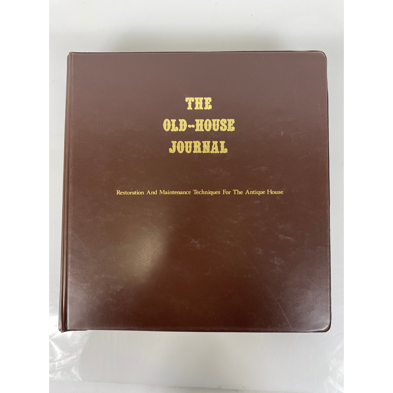 The Old-House Journal magazine/newsletter run 1982-1983 (complete run)