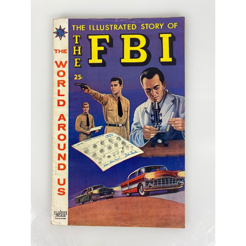 World Around Us: FBI Number 6 1959 Classics Illustrated