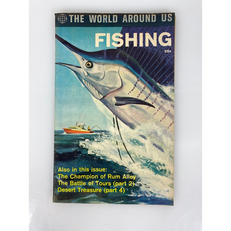 World Around Us: Fishing Number 34 1961 Classics Illustrated