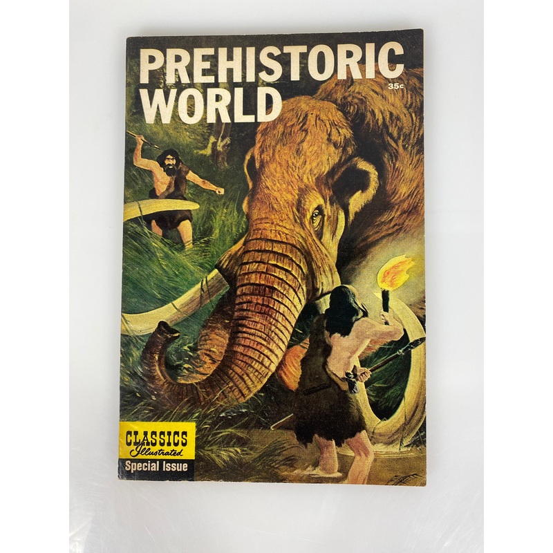 World Around Us: Prehistoric World Number 167A 1962 Classics Illustrated