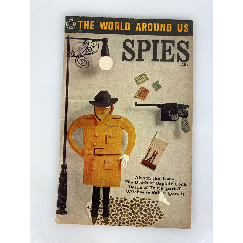 World Around Us: Spies Number 35 1961 Classics Illustrated