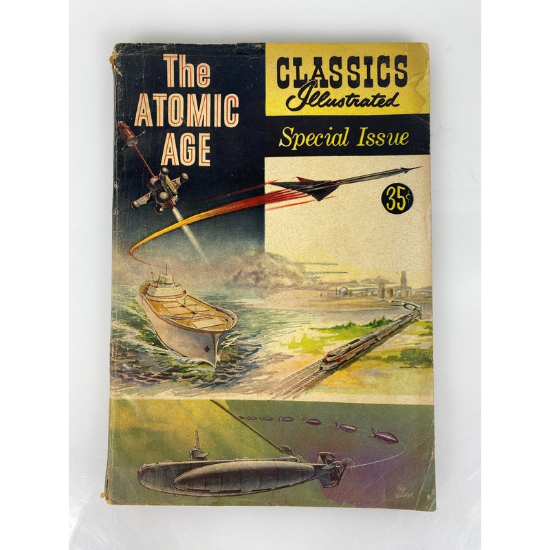 World Around Us: The Atomic Age 1960 156A  Special Issue Classics Illustrated