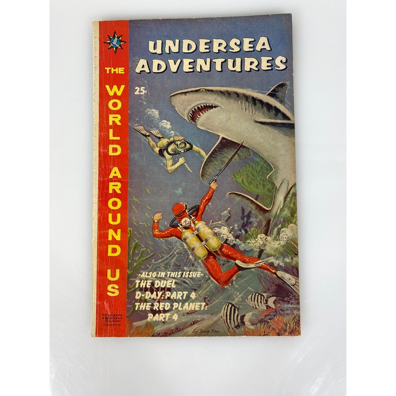 World Around Us: Undersea Adventures Number 30 1961 Classics Illustrated