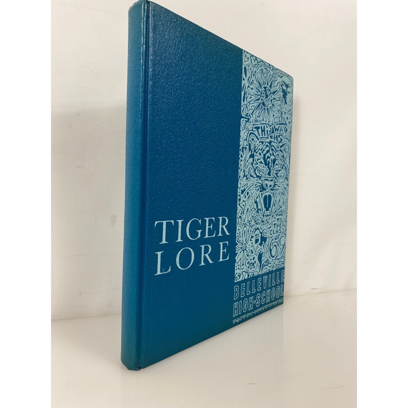 1969 Belleville High School Yearbook Belleville Michigan HC
