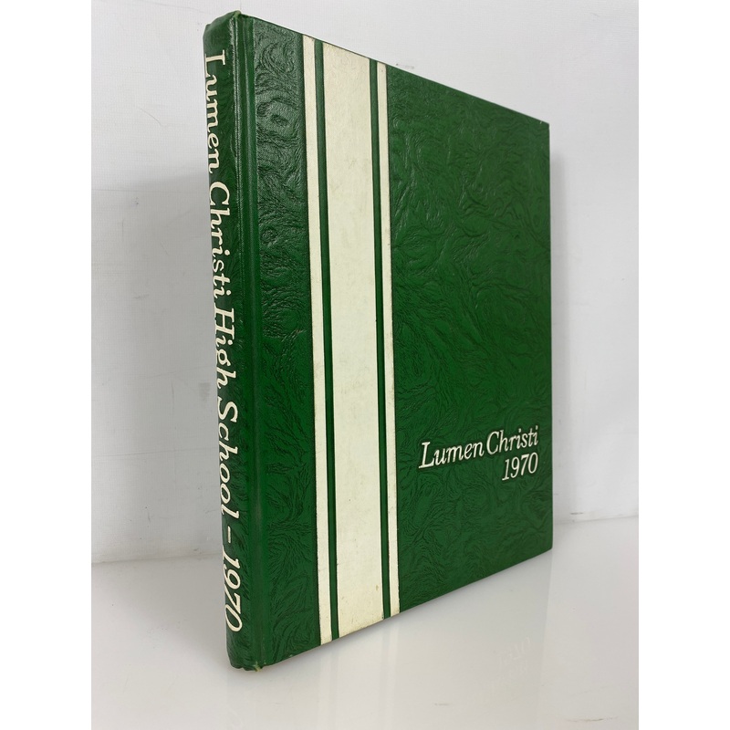 1970 Lumen Christi High School Yearbook Jackson Michigan HC