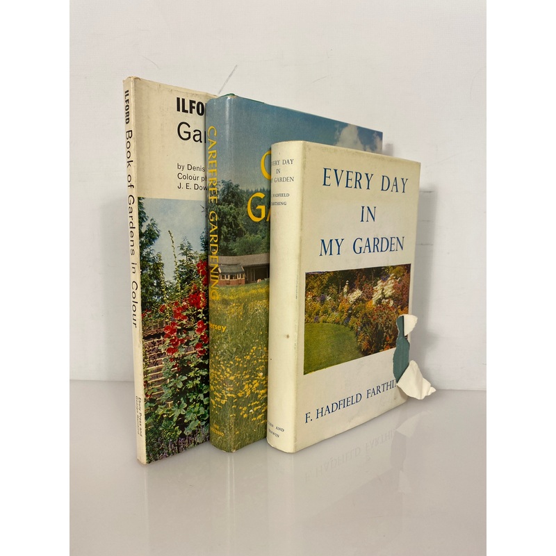3 Vols: Every Day in My Garden/Carefree Gardening/Book of Gardens in Color HCDJ