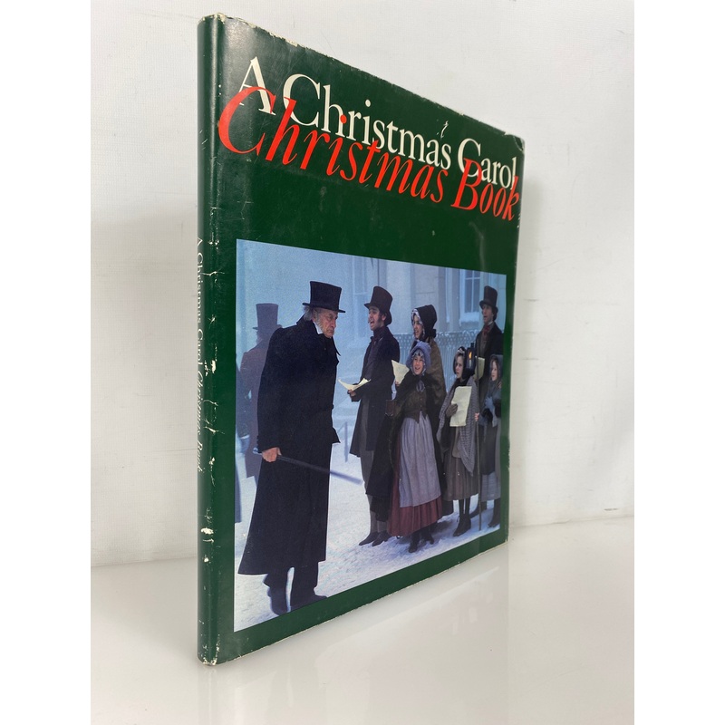 A Christmas Carol Christmas Book (1984) Film Companion HC DJ