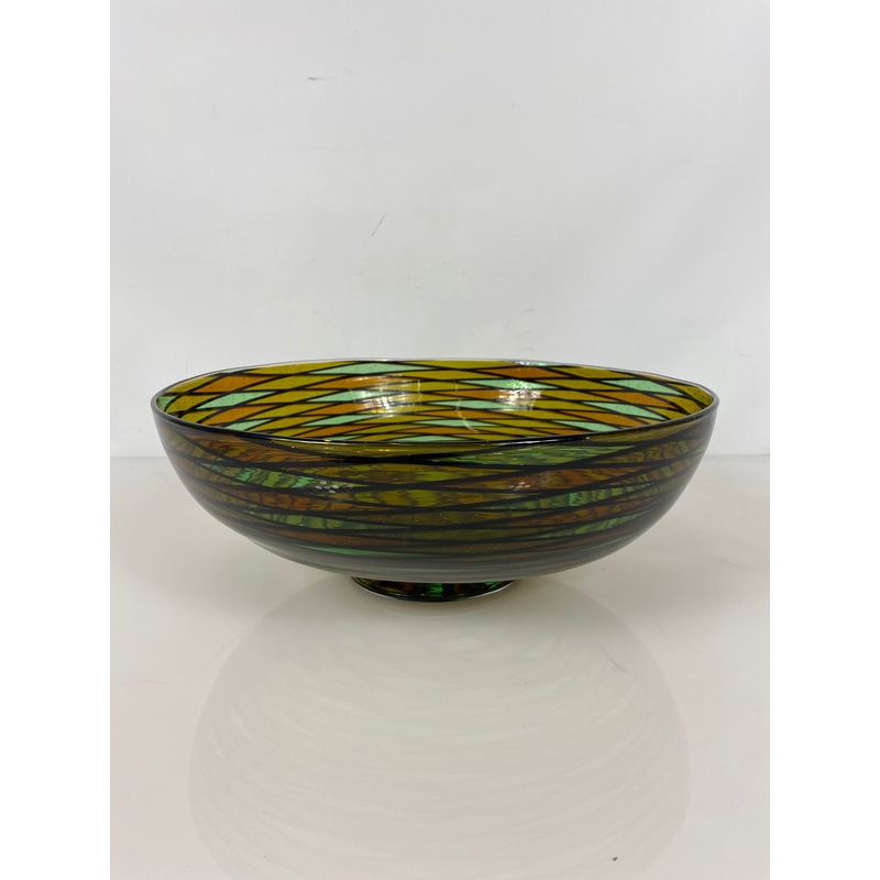 Bendetto Glassworks Signed Glass Bowl