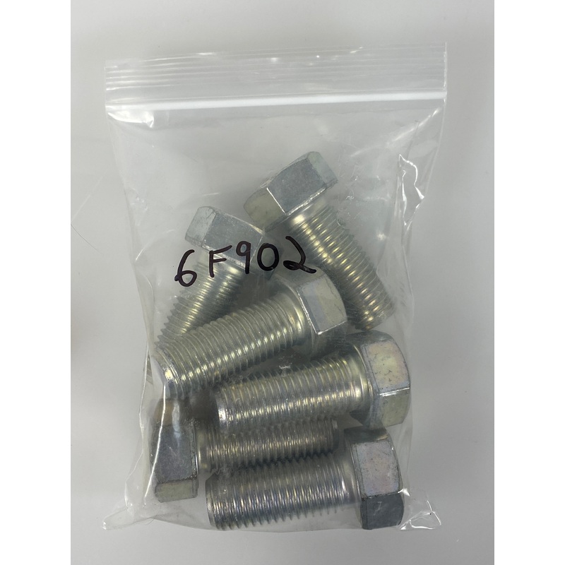 Grade 8 Screw Cap 1 x 2 1/2 Pack of 6