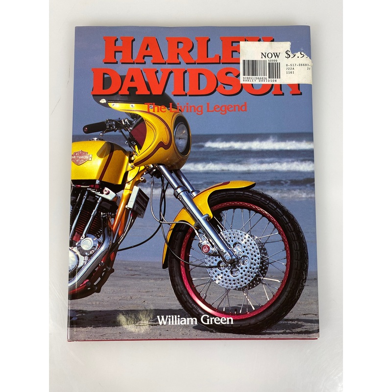 Harley Davidson The Living Legend William Green HC 1991