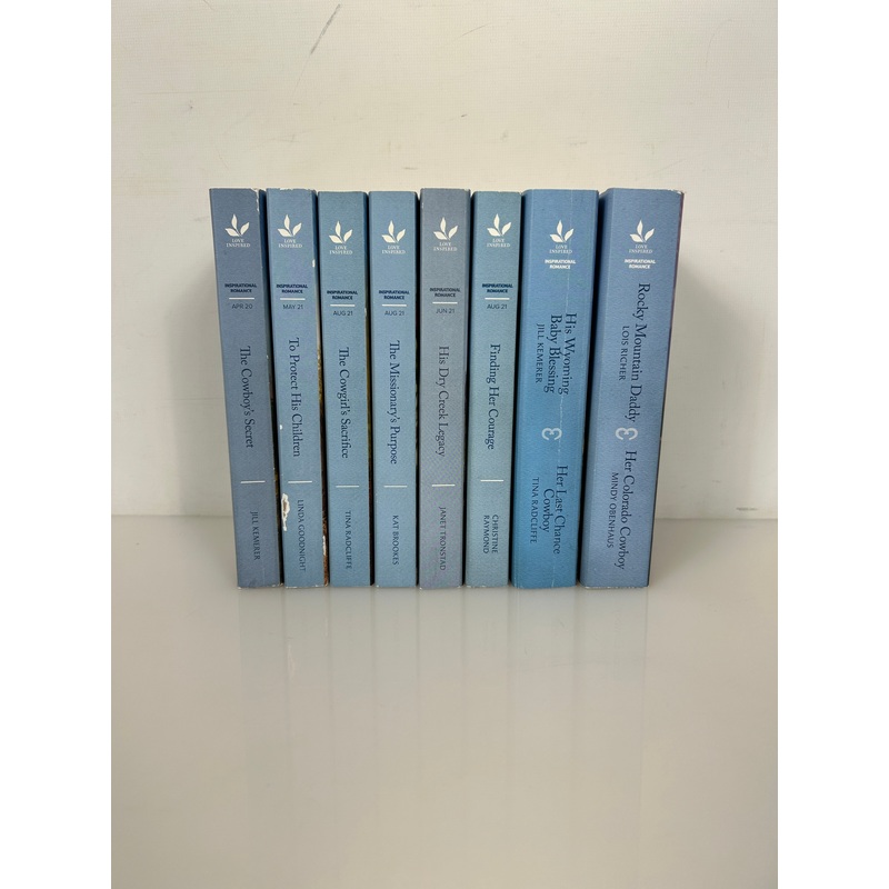 Lot 6 Harlequin Love Inspired Western Collection Romance & Two 2-in-1 SC