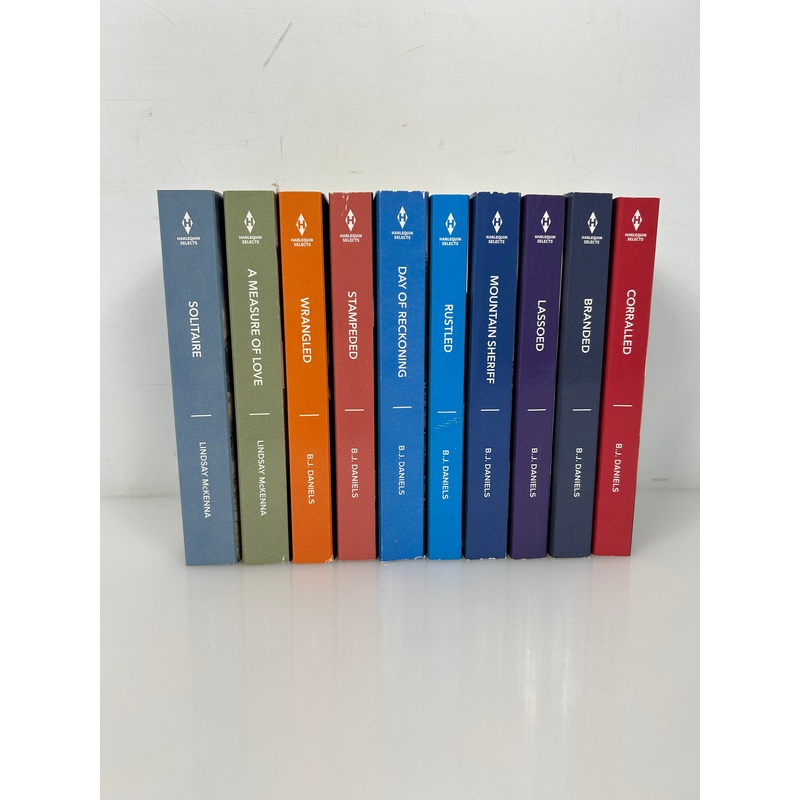 Lot of 10 Harlequin Selects by B.J. Daniels & Lindsay McKenna SC