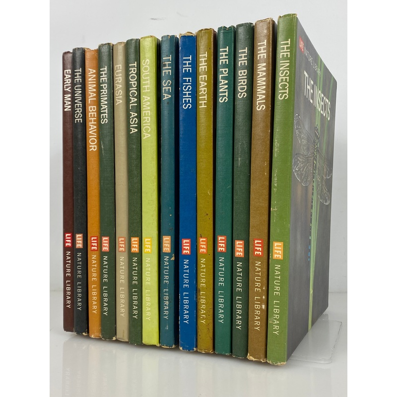 Lot of 14 Life Nature Library Incl The Universe/Animal Behavior/The Sea/Eurasia