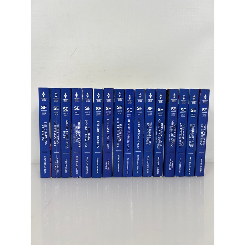 Lot of 16 Harlequin Special Edition Mass market Books SC