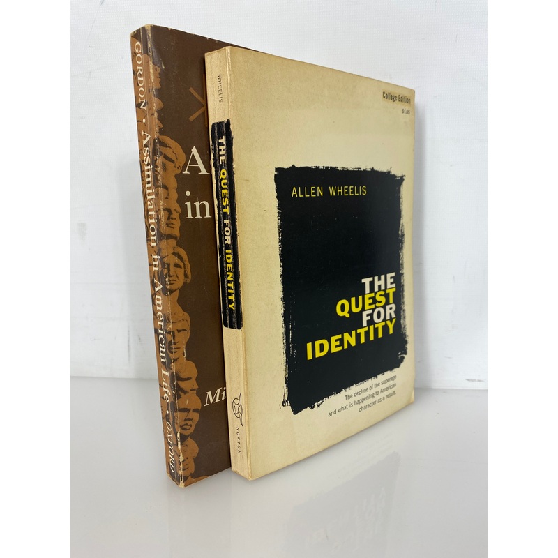 Lot of 2: Assimilation in American Life/The Quest for Identity 1958-68 SC