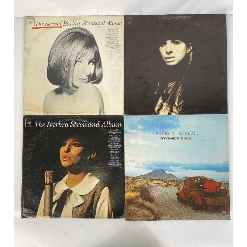 Lot of 6 Barbra Streisand Vinyl Records 1963-1971