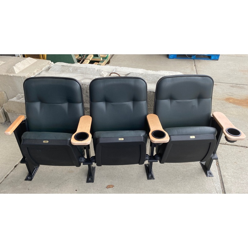 Set of 3 Leather Spartan Stadium Seat – NO Spartan S