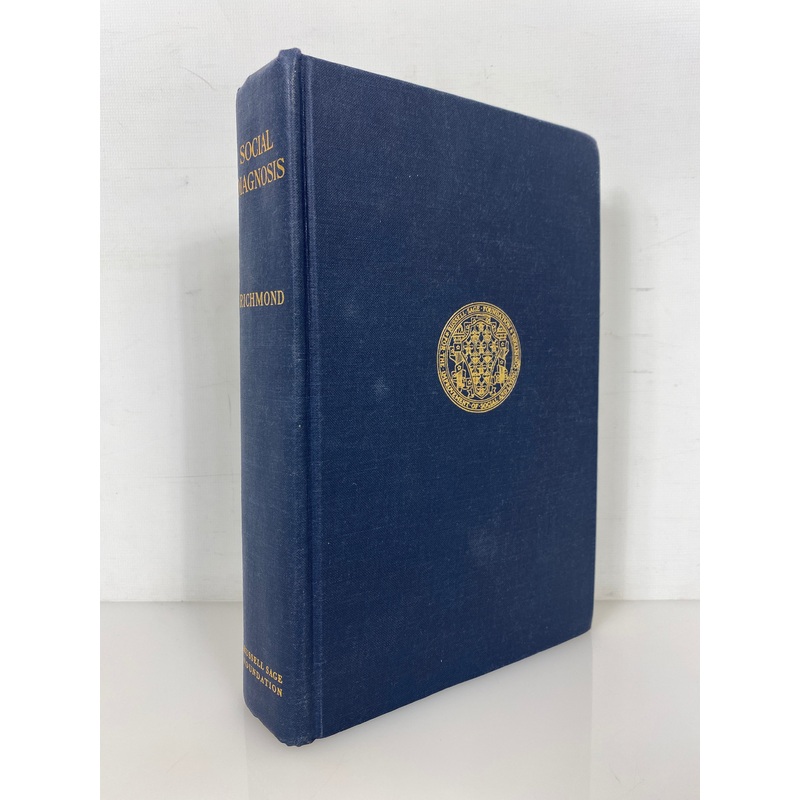 Social Diagnosis by Mary Richmond 1964 Vintage HC