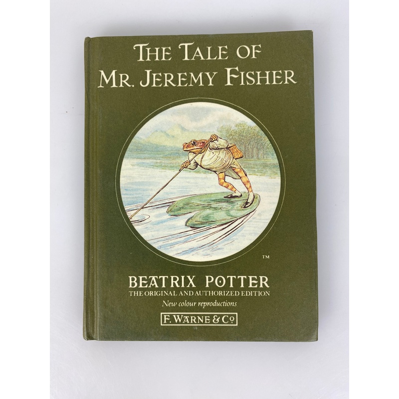 Tale of Mr. Jeremy Fisher Beatrix Potter mini book 1988