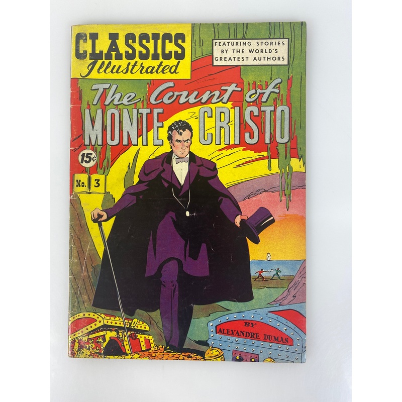 Classics Illustrated Count of Monte Cristo No. 3 HRN113